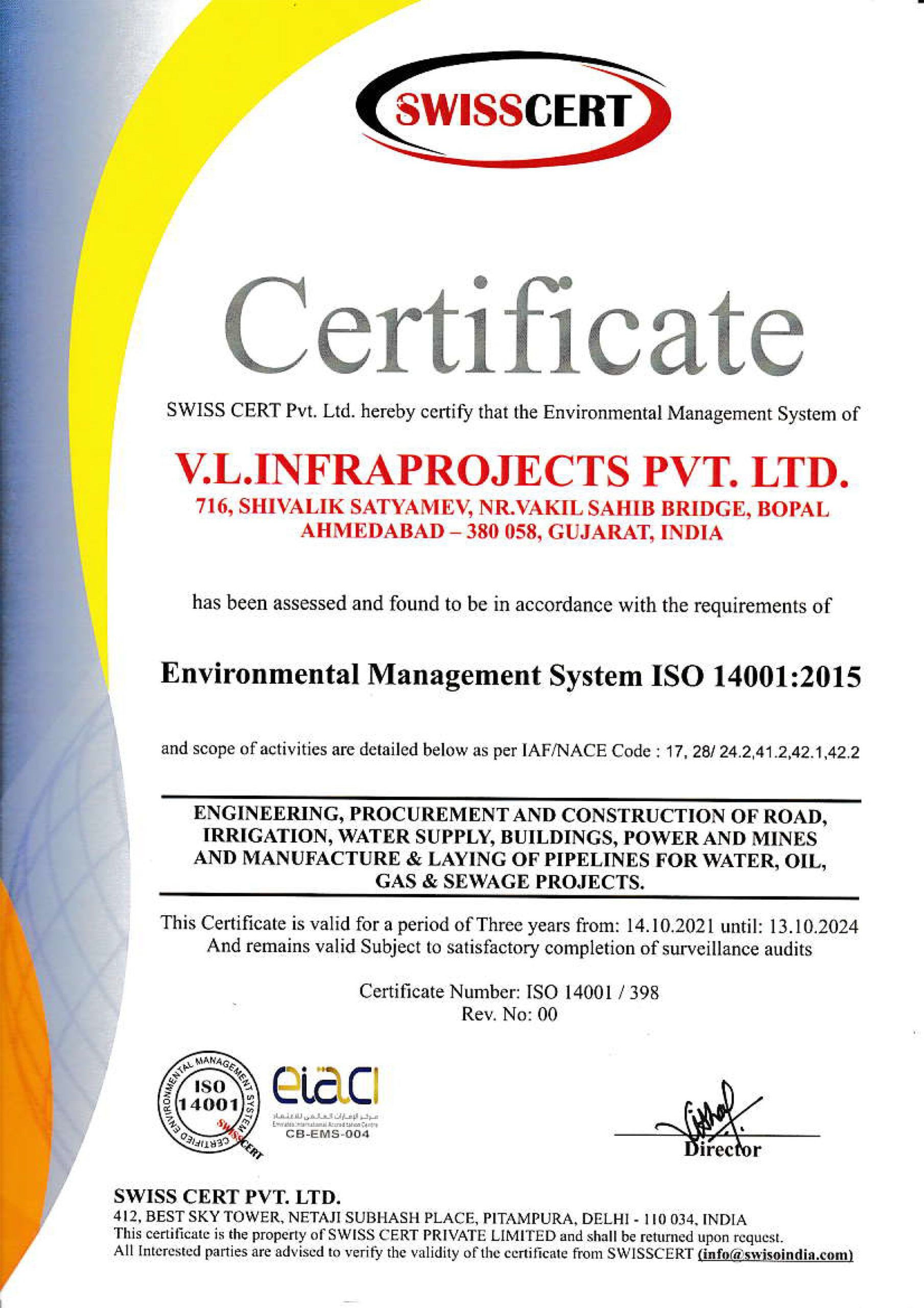 VL Infraprojects Private LTD